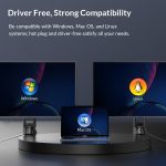 ORICO CL4T-C3 4-in-1-Multifunktionskartenleser vom Typ C mit gleichzeitiger Verwendung, CL4T-C3 – Bild 7