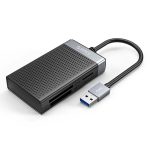 ORICO CL4T-A3 4-in-1-Multifunktionskartenleser mit gleichzeitigem USB 3.0, CL4T-A3