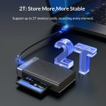 ORICO CL4T-A3 4-in-1-Multifunktionskartenleser mit gleichzeitigem USB 3.0, CL4T-A3 – Bild 8