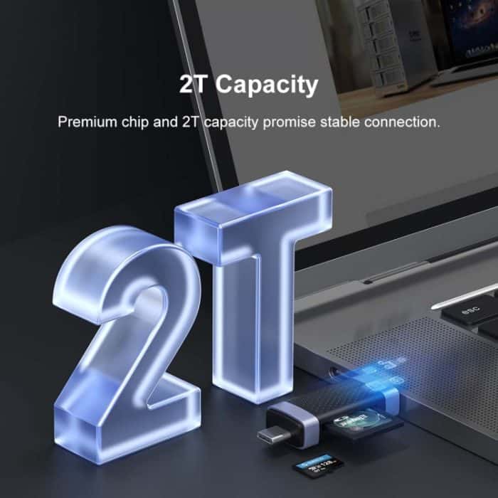 ORICO CS2D-A3 TF/SD Dual Port USB-A3.0 Single Read Kartenleser, CS2D-A3 – Bild 6