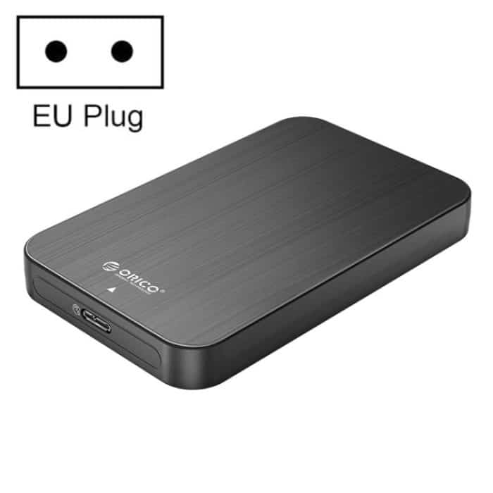 EDA003530801A.jpg ORICO HM25U3 2,5 Zoll USB3.0 Micro-B Festplattengehäuse, EU Plug, US Plug, UK Plug, AU Plug – Bild 1