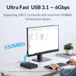 ORICO HM35C3 3,5 Zoll USB3.1 Gen1 Typ-C Festplattengehäuse, EU Plug, US Plug, UK Plug, AU Plug – Bild 4