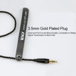 CVJ-V1 1,25 m langes, sauerstofffreies, versilbertes Kupfer-Upgrade-Kabel, For 0.75mm Earphones, With Mic, For 0.75mm Earphones, Without Mic, For 0.78mm Earphones, With Mic, For 0.78mm Earphones, Without Mic, For MMCX Earphones, With Mic... – Bild 5