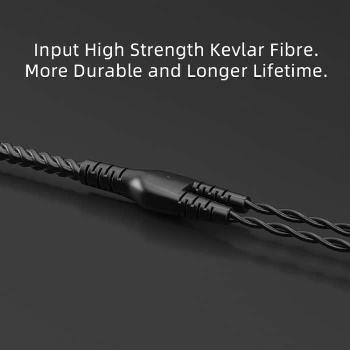 CVJ V2 1,25 m sauerstofffreies Kupfer Original 3,5 mm Winkelstück-Kopfhörerkabel, 0.75mm No Mic, 0.78mm No Mic, MMCX No Mic, 0.75mm with Mic, 0.78mm with Mic, MMCX with Mic – Bild 3