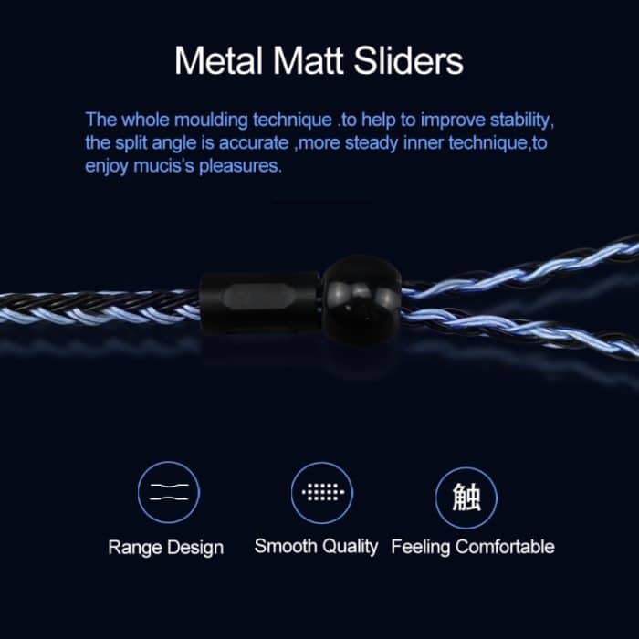 CVJ V3 1,2 m 16-adriges, versilbertes 3,5-mm-Kopfhörerkabel, 0.75mm, 0.78mm, MMCX – Bild 6