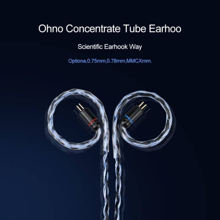 CVJ V3 1,2 m 16-adriges, versilbertes 3,5-mm-Kopfhörerkabel, 0.75mm, 0.78mm, MMCX – Bild 7