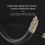 CVJ V6.TC 1,25 m Typ-C-Kopfhörerkabel aus sauerstofffreiem Kupfer mit digitaler Dekodierung, 0.75mm, 0.78mm, MMCX – Bild 4