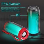 T&G TG335 1800 mAh tragbarer kabelloser Bluetooth-Lautsprecher mit Farb-LED – Bild 6