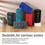 T&G TG639 10W tragbarer LED-Licht-TWS-Wireless-Bluetooth-Lautsprecher – Bild 6