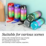 T&G TG643 Tragbarer, wasserdichter Subwoofer mit LED-Licht und kabelloser Bluetooth-Lautsprecher – Bild 5