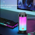 T&G TG643 Tragbarer, wasserdichter Subwoofer mit LED-Licht und kabelloser Bluetooth-Lautsprecher – Bild 6