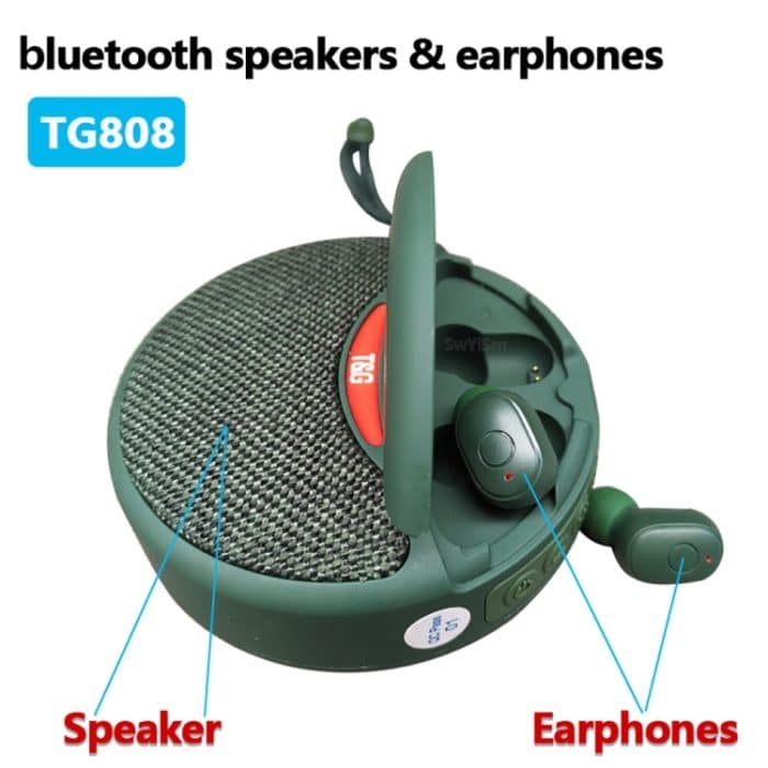 T&G TG808 2-in-1 Mini-Wireless-Bluetooth-Lautsprecher, kabellose Kopfhörer – Bild 4