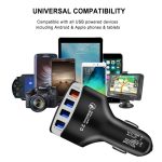 KC08 4-in-1-Zigarettenanzünder-Konvertierungsstecker, Multifunktions-USB-Auto-Schnellladegerät, KC08 (Black), KC08 (White) – Bild 4