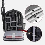 CADeN D6 V Kamerarucksack Schultern Deichsel Nylon Kameratasche, D6 V 32 x 18 x 43cm – Bild 7