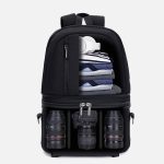 CADeN D30 Abnehmbarer Dual-Use-Rucksack für professionelle Spiegelreflexkameras, stoßfeste Taschen – Bild 4
