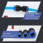 LAIZE 10 Stück gerader pneumatischer Schnellmontage-Anschluss aus PU-Kunststoff, PU-4, PU-6, PU-8, PU-10, PU-12, PU-14, PU-16 – Bild 7
