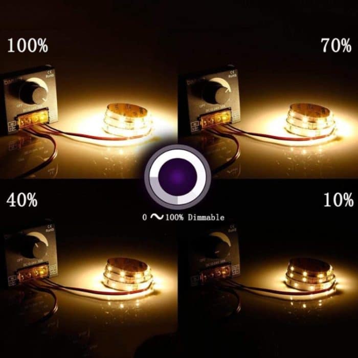 LED-Steuerknopf-Handdimmer mit Klemmensatz – Bild 7