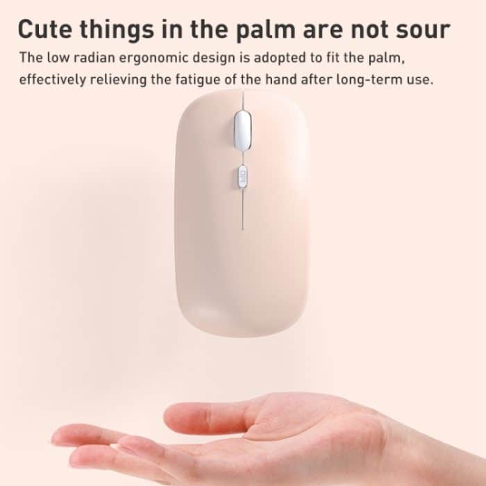 FOREV FVW312 1600 dpi Bluetooth 2,4 G Wireless Dual Mode Maus, Bluetooth + 2.4G(White), Bluetooth + 2.4G(Black), Bluetooth + 2.4G(Pink), Bluetooth + 2.4G(Purple), Bluetooth + 2.4G(Yellow), Bluetooth + 2.4G(Blue), Bluetooth + 2.4G(Mint Green)... – Bild 2