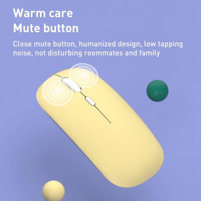 FOREV FVW312 1600 dpi Bluetooth 2,4 G Wireless Dual Mode Maus, Bluetooth + 2.4G(White), Bluetooth + 2.4G(Black), Bluetooth + 2.4G(Pink), Bluetooth + 2.4G(Purple), Bluetooth + 2.4G(Yellow), Bluetooth + 2.4G(Blue), Bluetooth + 2.4G(Mint Green)... – Bild 5