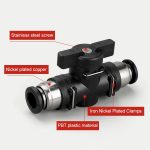 LAIZE Manueller Ventil-Pneumatik-Schnellmontageanschluss, BUC-4, BUC-6, BUC-8, BUC-10, BUC-12, HVFF-4, HVFF-6, HVFF-8, HVFF-10, HVFF-12 – Bild 2