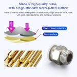 LAIZE 10 Stück PC gerader pneumatischer Schnellmontage-Anschluss, PC4-01 (10pcs), PC4-02 (10pcs), PC4-M5 (10pcs), PC6-01 (10pcs), PC6-02 (10pcs), PC6-03 (2pcs), PC6-04, PC6-M5 (10pcs), PC8-01 (10pcs), PC8-02 (10pcs), PC8-03 (2pcs), PC8-04, PC10-01 (2pc... – Bild 3