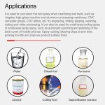 CNC-Drehmaschine Nebel Kühlmittel Schmierspray Graviermaschine Kühlsprüher, Without Magnetic Base, With Magnetic Base – Bild 5