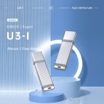 ORICO USB3.2 Gen1 USB-Flash-Laufwerk, Lesegeschwindigkeit 260 MB/s, Schreibgeschwindigkeit 15 MB/s, 32GB USB A, 32GB Type-C, 64GB USB A, 64GB Type-C, 128GB USB A, 128GB Type-C, 256GB USB A, 256GB Type-C – Bild 4