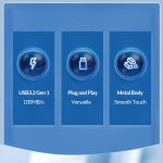 ORICO USB3.2 Gen1 USB-Flash-Laufwerk, Lesegeschwindigkeit 260 MB/s, Schreibgeschwindigkeit 15 MB/s, 32GB USB A, 32GB Type-C, 64GB USB A, 64GB Type-C, 128GB USB A, 128GB Type-C, 256GB USB A, 256GB Type-C – Bild 5