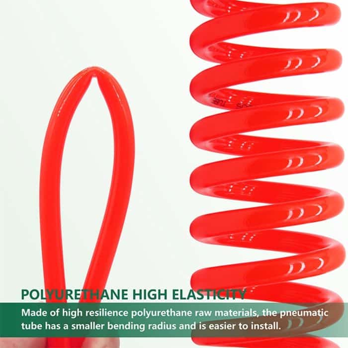 LAIZE Kompressorluft Flexibles PU-Federrohr ohne Anschluss, 8x5mm, 3m, without Connector, 8x5mm, 6m, without Connector, 8x5mm, 9m, without Connector, 8x5mm, 12m, without Connector, 8x5mm, 15m, without Connector, 10x6.5mm, 6m, without Connector... – Bild 6