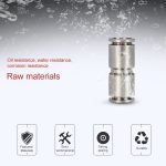 LAIZE Gerader pneumatischer Schnellkupplungsanschluss aus vernickeltem Kupfer, PU-4, PU-6, PU-8, PU-10, PU-12, PU-14, PU-16 – Bild 4