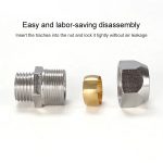 LAIZE 10 Stück vernickeltes Kupfer-Reduzierstück, gerader pneumatischer Schnellmontage-Anschluss, PC4-01, PC4-M5, PC6-01, PC6-02, PC6-03, PC6-04, PC8-01, PC8-02, PC8-03, PC8-04, PC10-01, PC10-02, PC10-03, PC10-04, PC12-01, PC12-02, PC12-03 – Bild 4