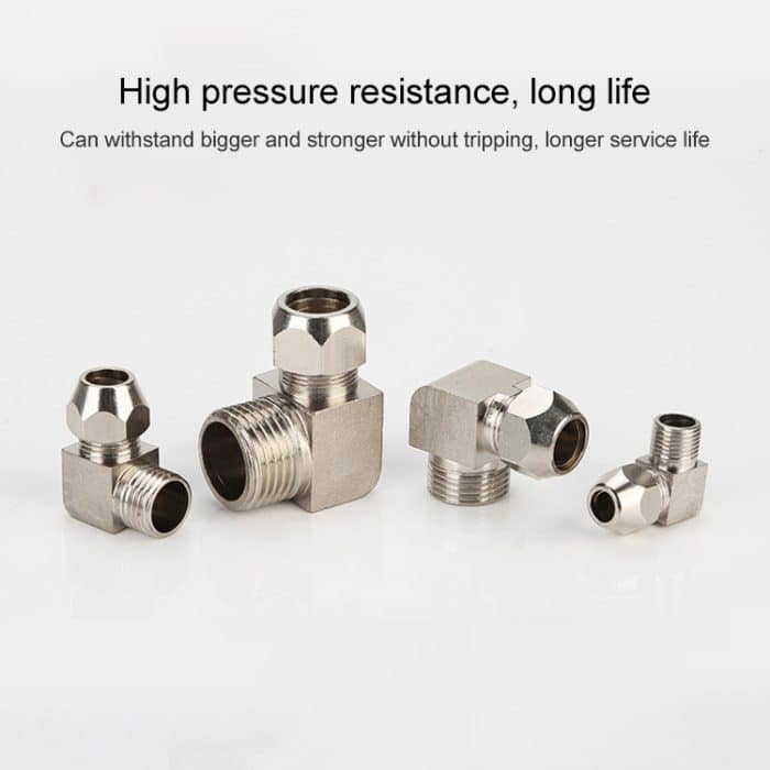 LAIZE 10 Stück vernickeltes Kupfer-Reduzierstück, pneumatischer Schnellmontage-Anschluss, PL4-01, PL6-01, PL6-02, PL8-01, PL8-02 – Bild 5