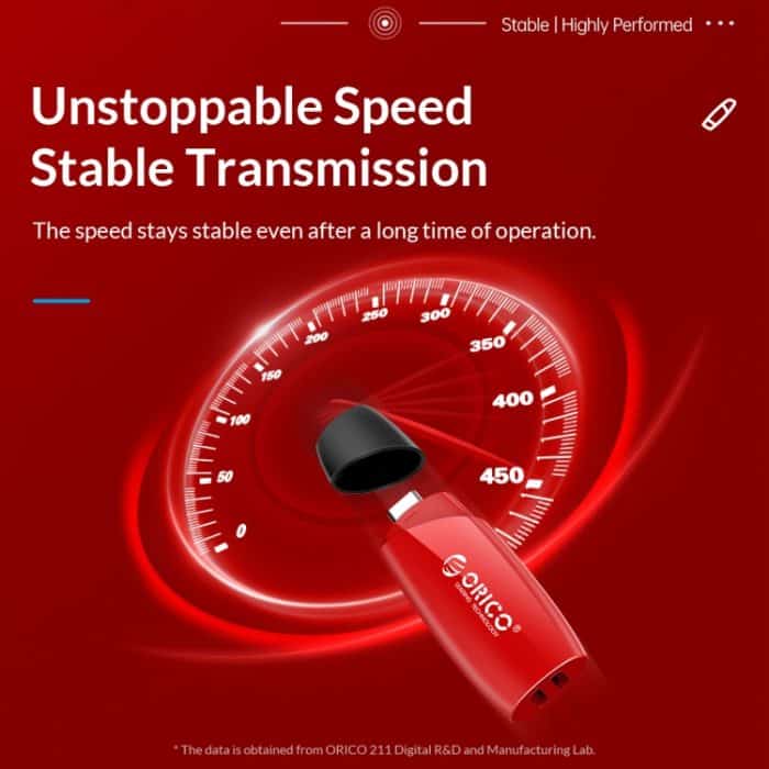 ORCIO USB3.0 U-Festplattenlaufwerk, Lesen: 260 MB/s, Schreiben: 15 MB/s, 32GB USB-A, 32GB Type-C, 64GB USB-A, 64GB Type-C, 128GB USB-A, 128GB Type-C, 256GB USB-A, 256GB Type-C – Bild 3