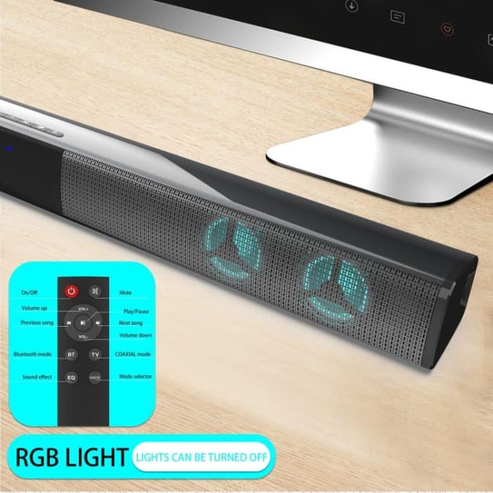 BS-28E RGB Bunte Atmosphäre Licht Bluetooth Lautsprecher – Bild 7