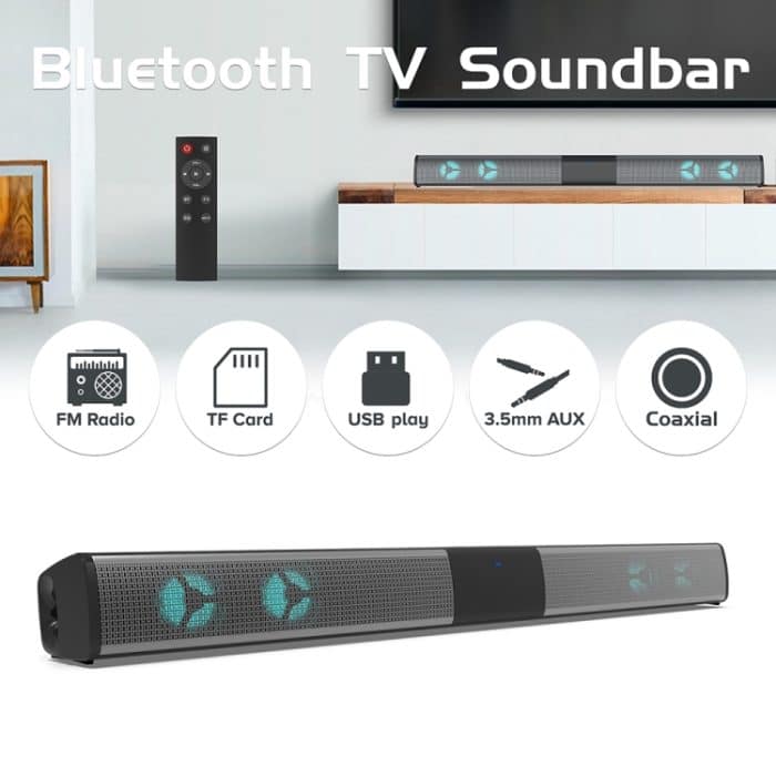 BS-28E RGB Bunte Atmosphäre Licht Bluetooth Lautsprecher – Bild 9