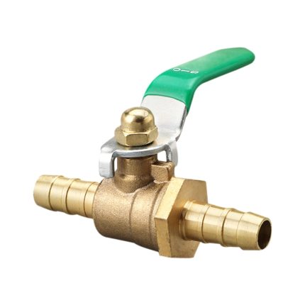 LAIZE Pneumatischer Messing-Absperrkugelhahn mit Schlauchtülle, Thickened 8mm, Thickened 10mm, Thickened 12mm, 6mm, 8mm, 10mm, 12mm
