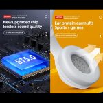 Lenovo TH10 Kabelloser Bluetooth-Kopfhörer für Gaming, Bass, Musik, Sport, Geräuschunterdrückung, TH10 White, TH10 Black – Bild 4