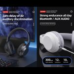 Lenovo TH10 Kabelloser Bluetooth-Kopfhörer für Gaming, Bass, Musik, Sport, Geräuschunterdrückung, TH10 White, TH10 Black – Bild 6