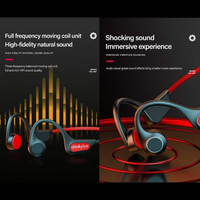 Lenovo X3 Pro Bone Conduction Wireless Bluetooth 5.3 Sportkopfhörer mit Mikrofon – Bild 5