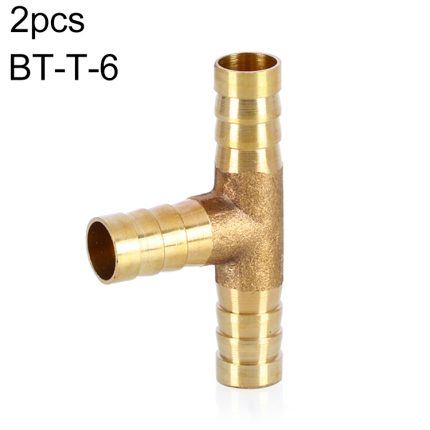 LAIZE 10 Stück Pagode T-Typ Dreiwege-Pneumatikkomponenten, 6mm, 8mm, 10mm, 12mm