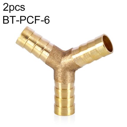 LAIZE 10 Stück Pagode Y-Typ Dreiwege-Pneumatikkomponenten, 6mm, 8mm, 10mm, 12mm