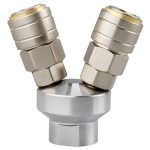 Selbstsichernde pneumatische Komponenten vom Typ C, Two Way, Triplet, Two Way G1/2, Triplet G1/2