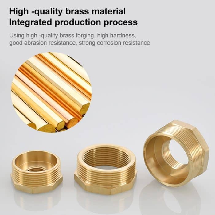 LAIZE 10 Stück Kompensation Außen-Innen-Verbindung Reduzierend Innengewinde Außengewinde, 1 Point-2 Point, 2 Point-3 Point, 2 Point-4 Point, 3 Point-4 Point, 3 Point-6 Point, 4 Point-1 Inch, 4 Point-6 Point, 6 Point-1 Inch – Bild 5