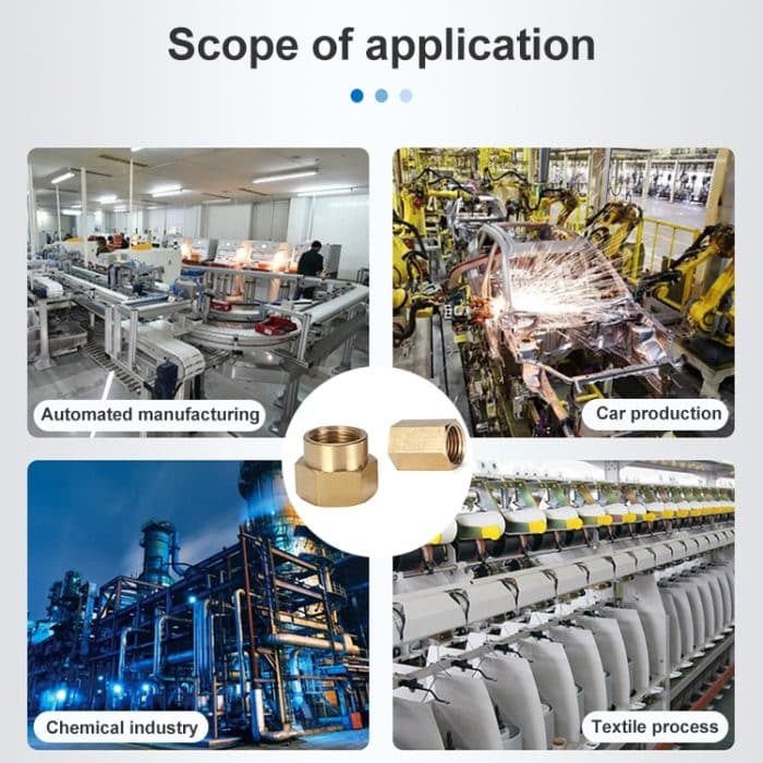 LAIZE 10 Stück Innenreduzierer Innengewinde Außengewinde, 1 Point, 1 Point-2 Point, 2 Point, 2 Point-3 Point, 2 Point-4 Point, 3 Point, 3 Point-4 Point, 4 Point, 4 Point-6 Point – Bild 4