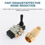 Drosselnder pneumatischer Schalldämpfer von LAIZE, 1 Inch, 1 Point, 2 Point, 3 Point, 4 Point, 6 Point – Bild 6