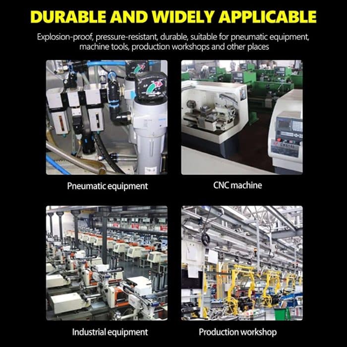 LAIZE pneumatischer Schalldämpfer aus Kunststoff, 1 Point, 2 Point, 3 Point, 4 Point – Bild 5