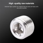 LAIZE 10 Stück Eisen-Stecker-Verbindungszubehör, 1 Inch, 1 Point, 2 Point, 3 Point, 4 Point, 6 Point – Bild 4