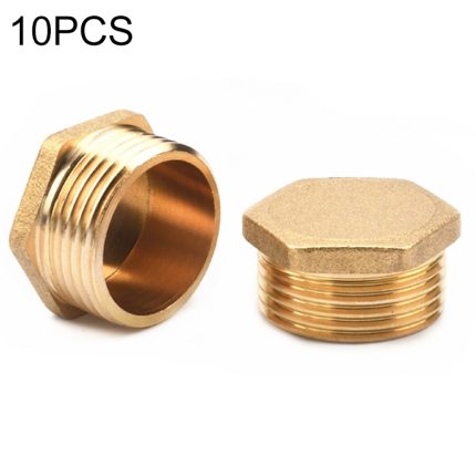 LAIZE 10 Stück Sechskantstecker Außengewinde, 1 Point, 2 Point, 3 Point, 4 Point