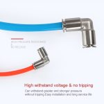 LAIZE vernickelter Kupfer-Winkel-Pneumatik-Schnellverbinder, PV-4, PV-6, PV-8, PV-10, PV-12, PV-14 – Bild 5