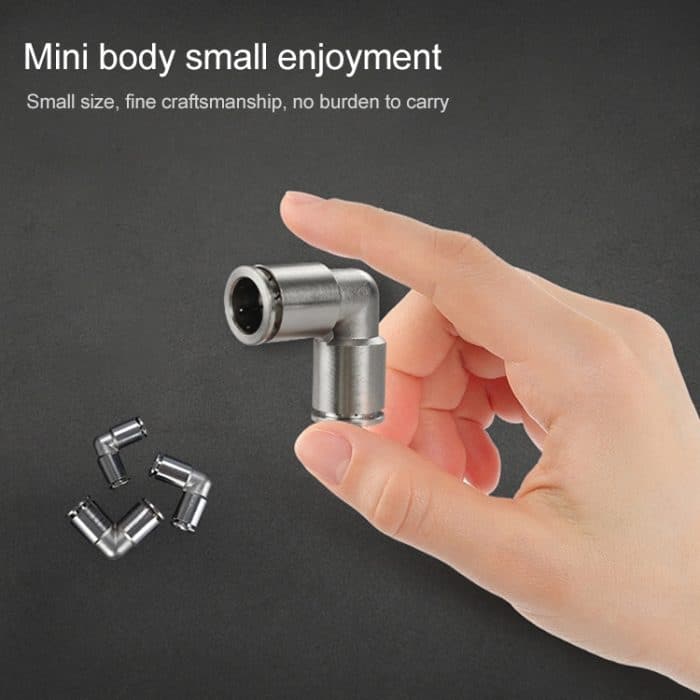 LAIZE vernickelter Kupfer-Winkel-Pneumatik-Schnellverbinder, PV-4, PV-6, PV-8, PV-10, PV-12, PV-14 – Bild 7